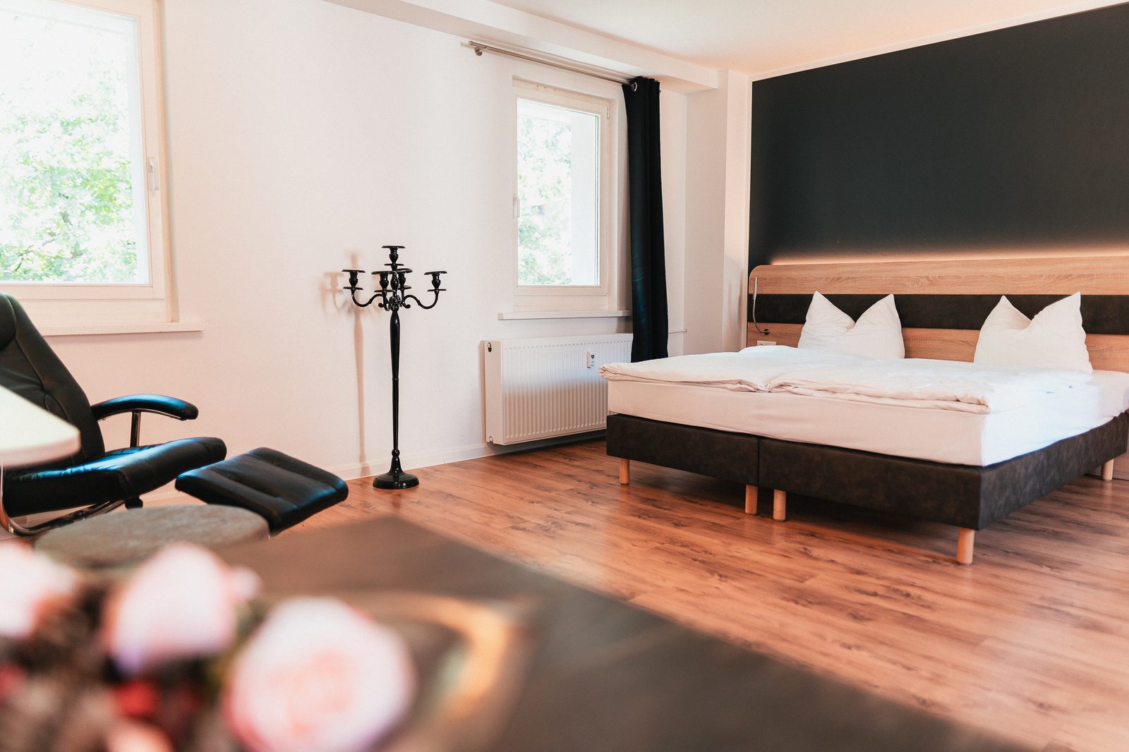 Badezimmer modern Dreibettzimmer