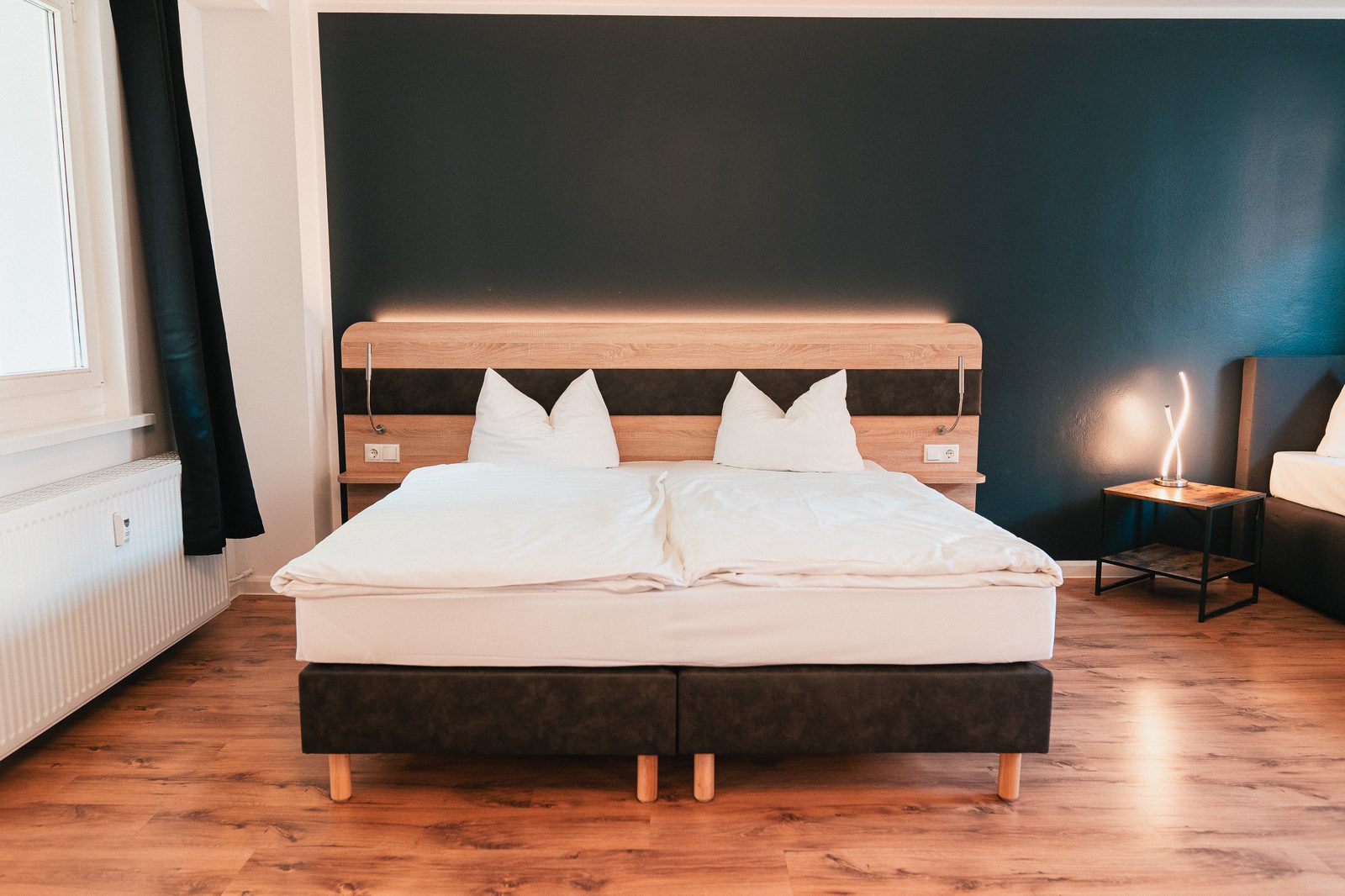 Dreibettzimmer Interieur